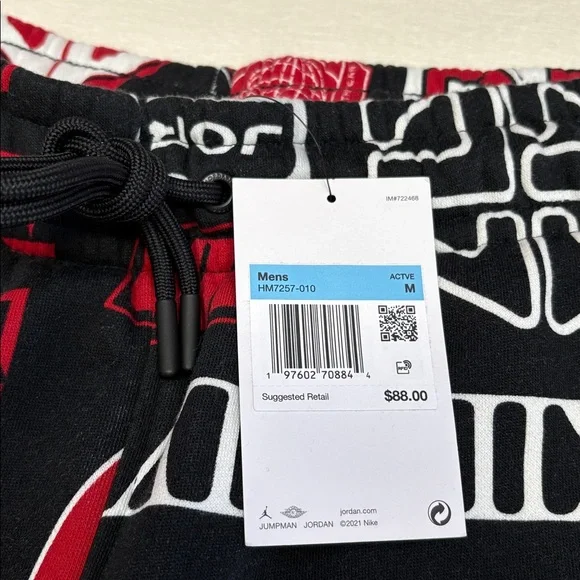 JORDAN Sweatpants - graphics all over - brand new